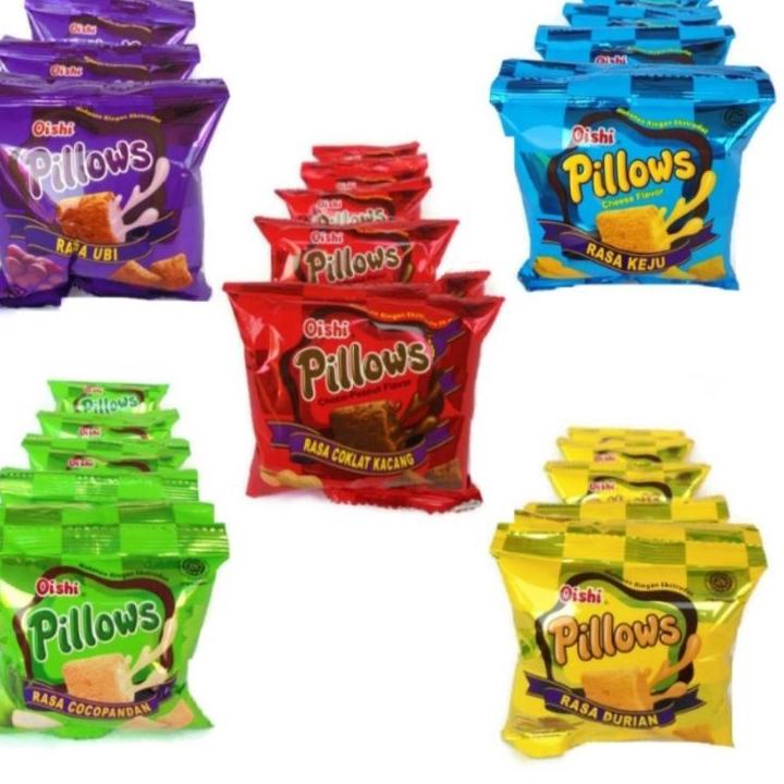 

Jangan Diklik! Oishi Pillow Snack 500 1 pak isi 20 |Promo!!!|launching|New!