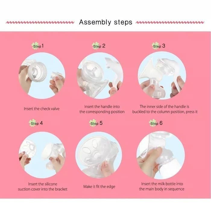 Breast pump / pompa asi manual real bubee