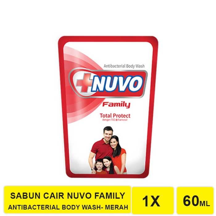 {MSTR)Nuvo Sabun Mandi Cair Refill 60ml