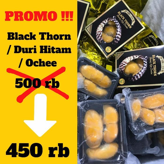 

Buah | Durian Musangking Black Thorn Asli Malysia/ Duri Hitam / Ochee 400 Gr