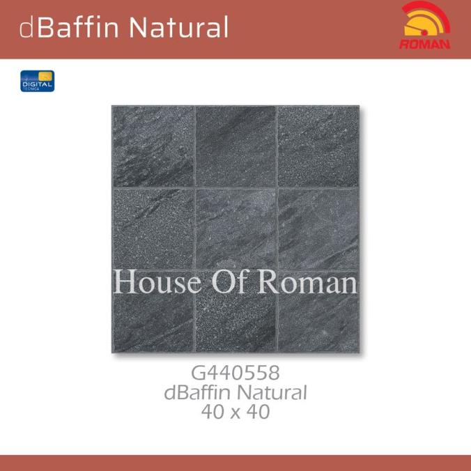 KERAMIK LANTAI ROMAN KERAMIK dBaffin Natural 40x40 G440558 (ROMAN House of Roman)