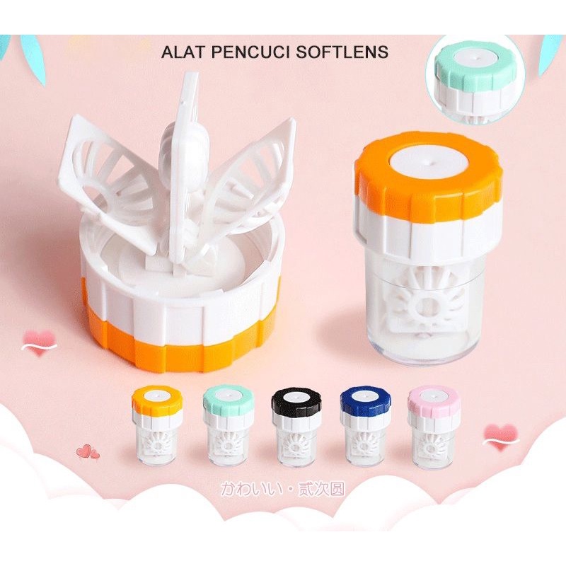 Mesin Pencuci Softlens MANUAL / Alat Cuci Softlens Steamer Soflen / alat pembersih softlens manual / alat cuci softlen mini