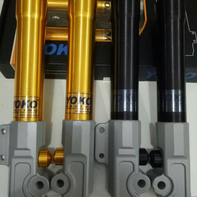 Shock tabung depan R/T STAGE YOKO buat motor YAMAHA MATIC
MIO SMILE MIO SOUL SOUL GT 115 FINO MIO M3