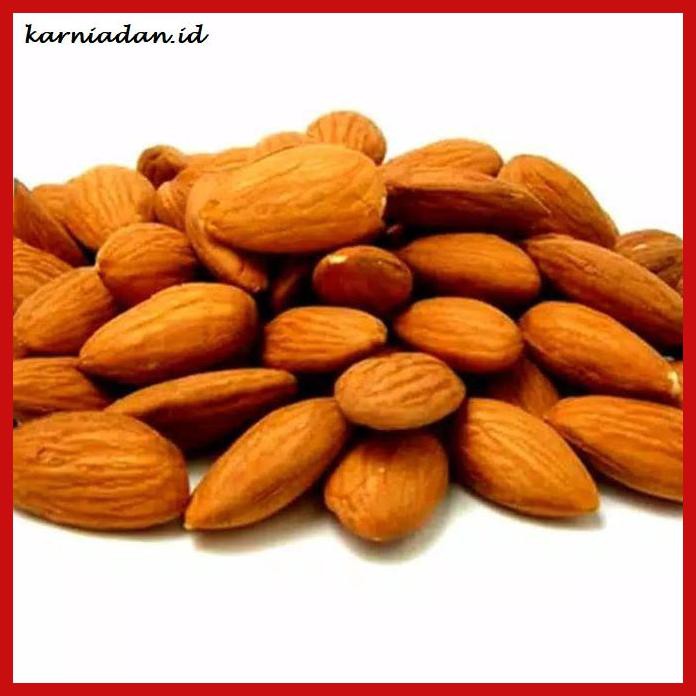 

MAKANAN-RINGAN- ALMOND ROASTED 500 GR / ALMOND PANGGANG UTUH / KACANG ALMOND -BERMACAM-MACAM.