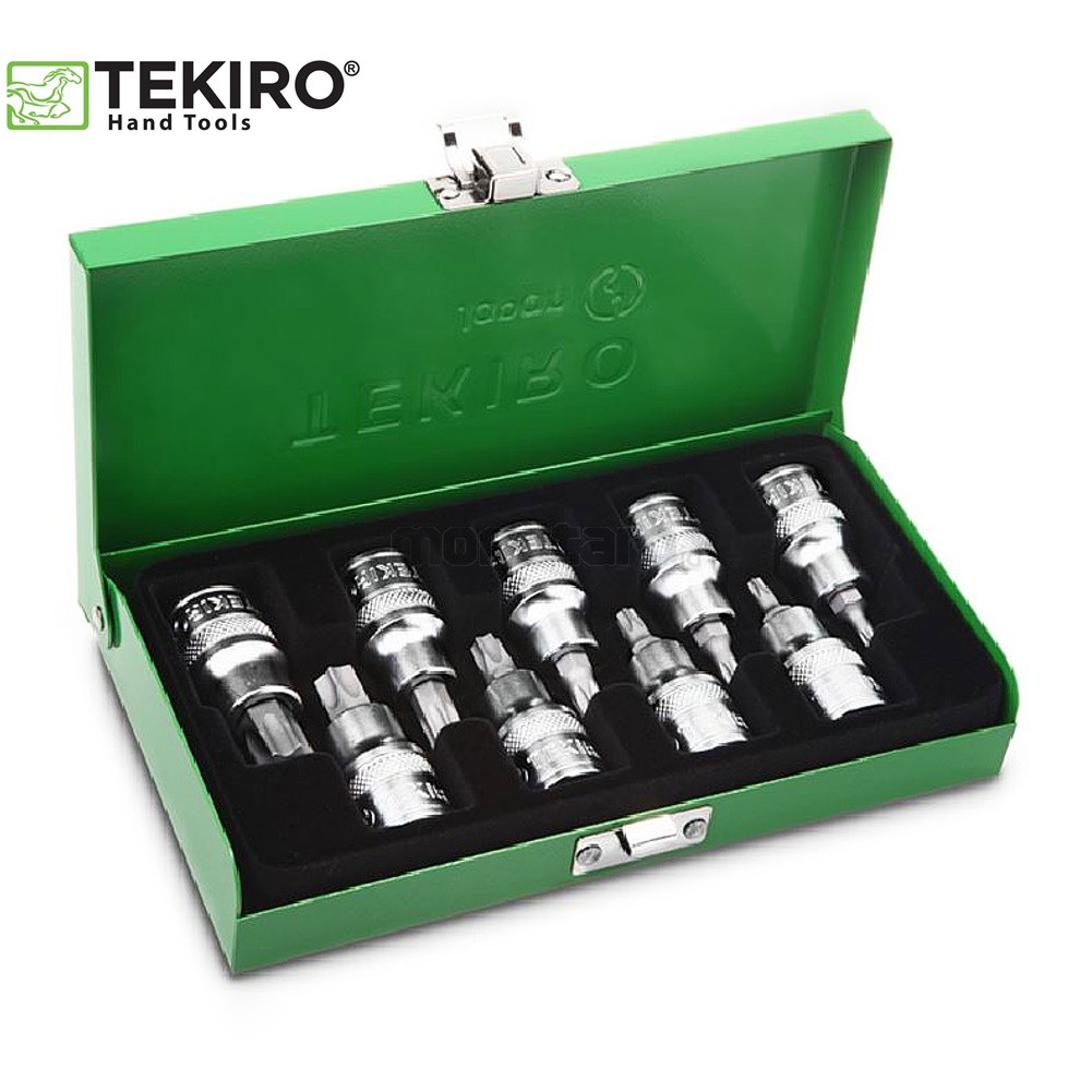 Tekiro Mata Socket Bintang Set 9pc / Starbit Socket Set 9pc T20-T60