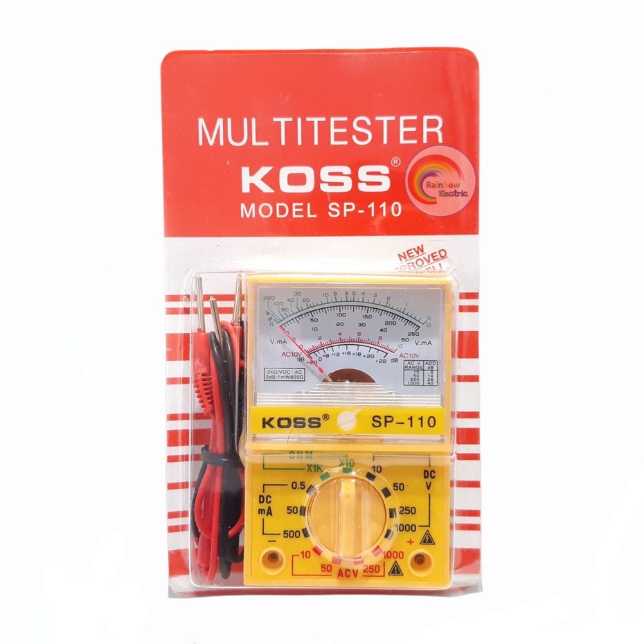 KOSS SP-110 Multitester Analog Mini