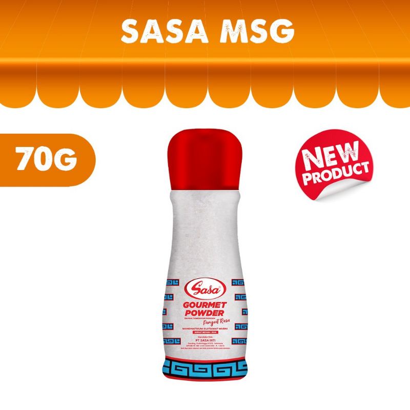 sasa MSG  botol 70 gram