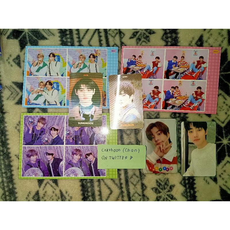 ENHYPEN GGUGGU RPC JAKE DECO FILM PC SG SUNGHOON LENTI JUNGWON SUNGHOON