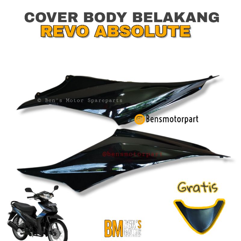 Cover Body Belakang Honda Revo Absolute / Body Samping Absolute Revo