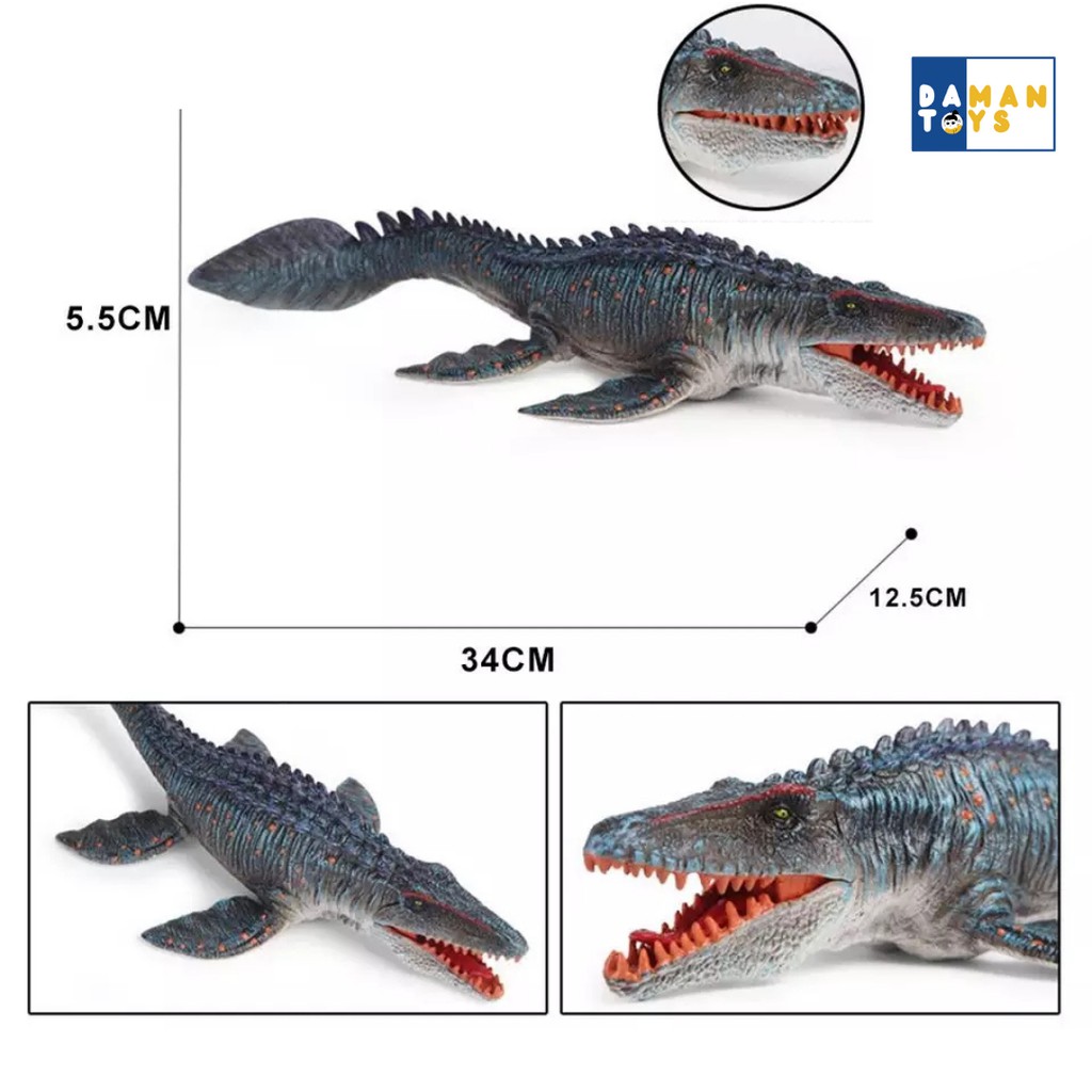 Jurassic Dinosaurus King Sea Mosasaurus Action Figures Dinosaur World