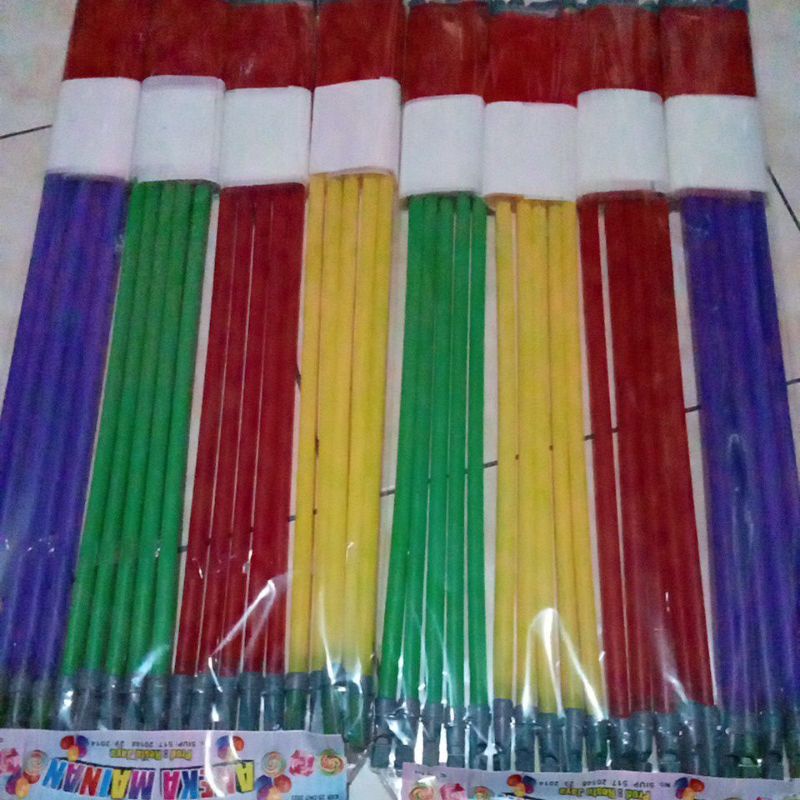 Jual Bendera Merah Putih Gagang 20 Pcs / Peluit Bendera Merah Putih