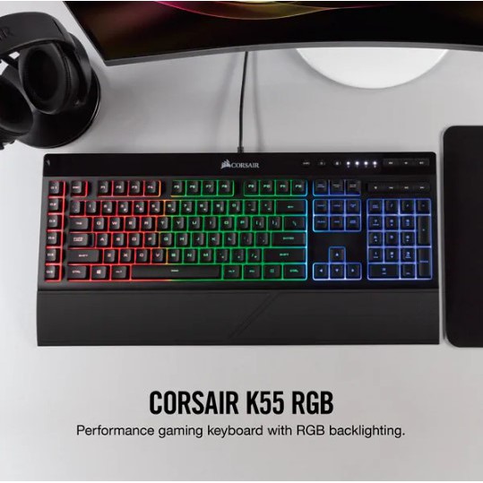 CORSAIR K55 RGB Gaming Keyboard