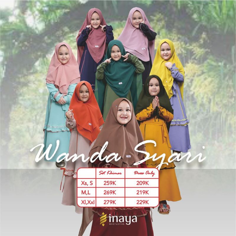 WANDA  Syari Kids ORI Inaya