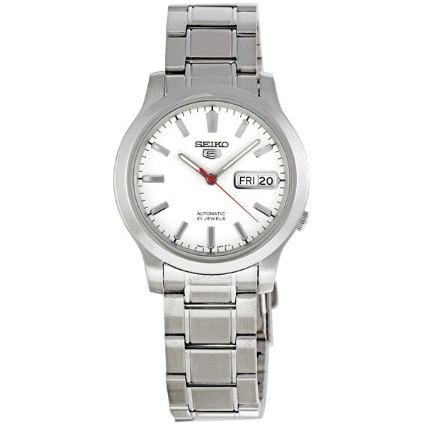 Seiko 5 SNK789K1 Automatic White Dial | Jam Pria SNK789