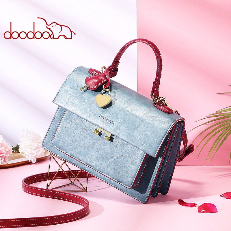 T10 Dior Doodoo Doodle Bag Female New Small Square Bag  Hand Bag High-Grade One-Shoulder Bag Gift