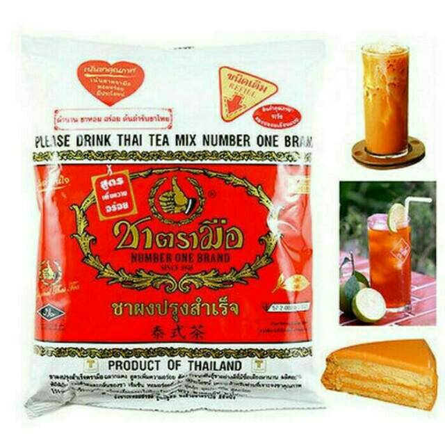 

Thai Tea Number One Brand Cha TraMue Brand_400gr