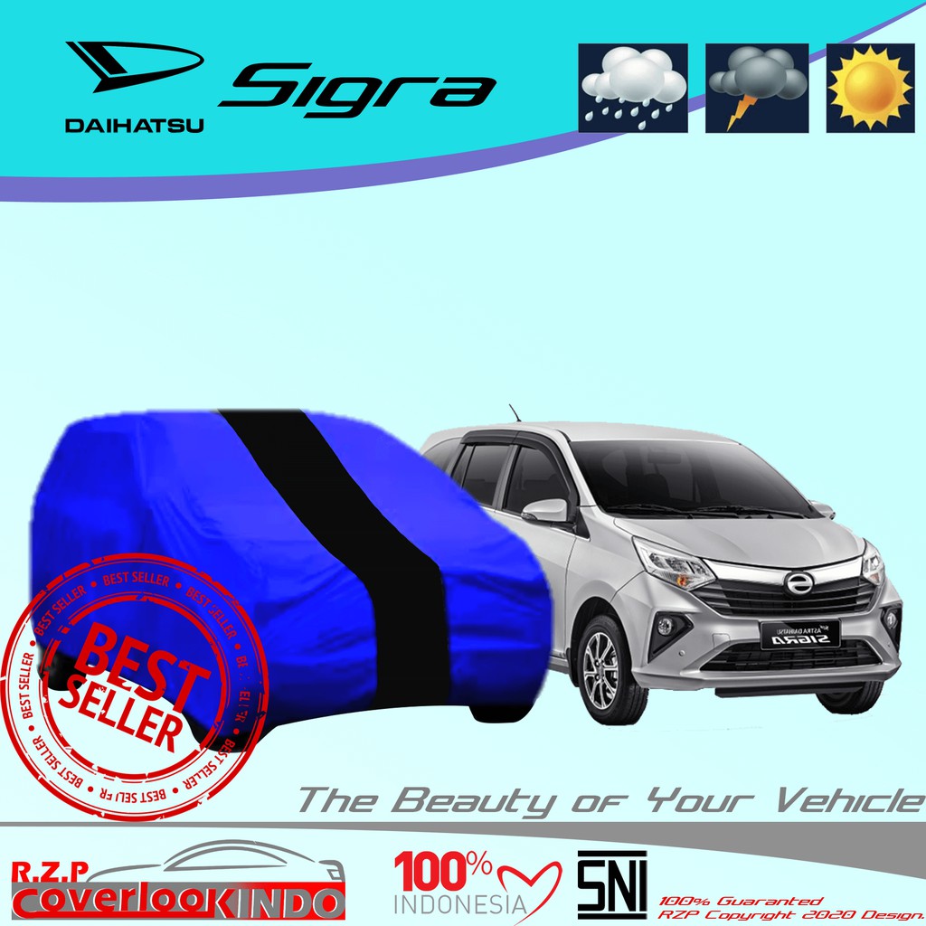selimut mobil sigra / cover mobil sigra / sarung mobil sigra / mantel mobil sigra