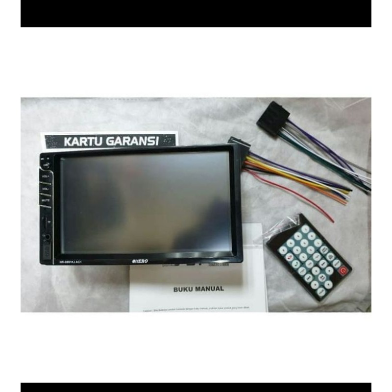 Head unit double din led & camera mobil vios with mirorr android