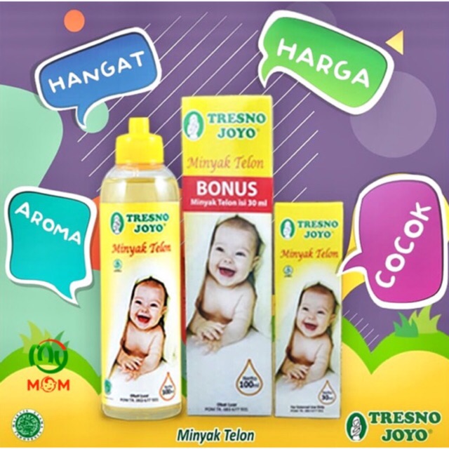 [BPOM] Minyak Telon Tresno Joyo Telon & Telon Herbal 100