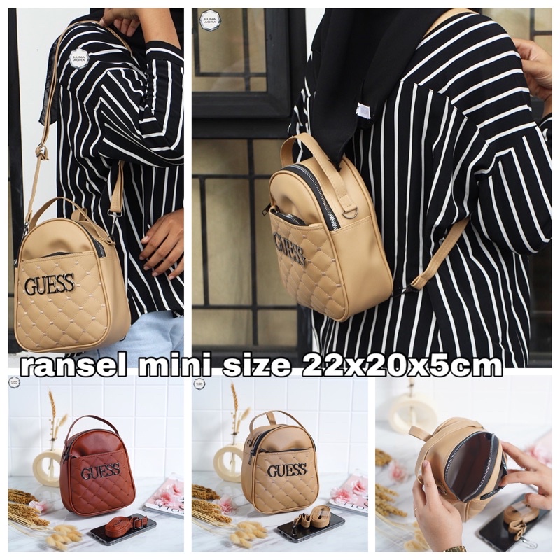 Tas wanita ransel mini totebag tas slempang wanita tas pesta tas jinjing tas kecil tas besar tas kos