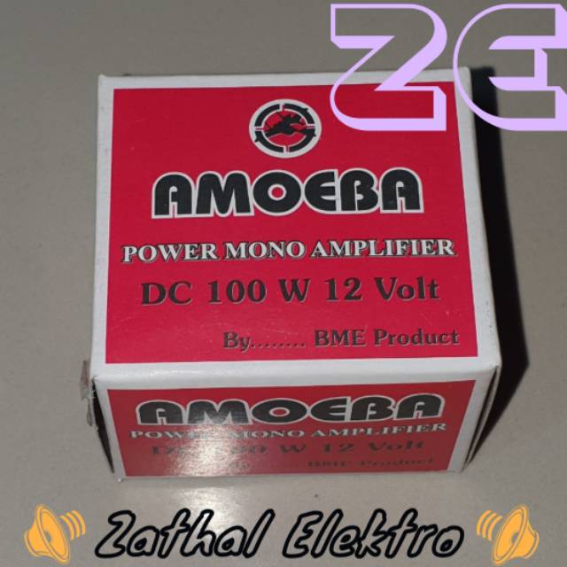 Kit Power Amplifier DC 100 W 12V