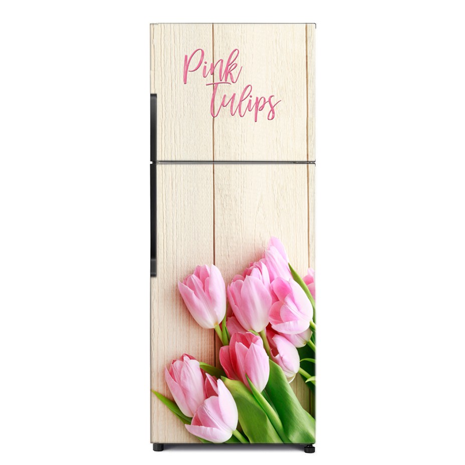 STIKER KULKAS TULIP