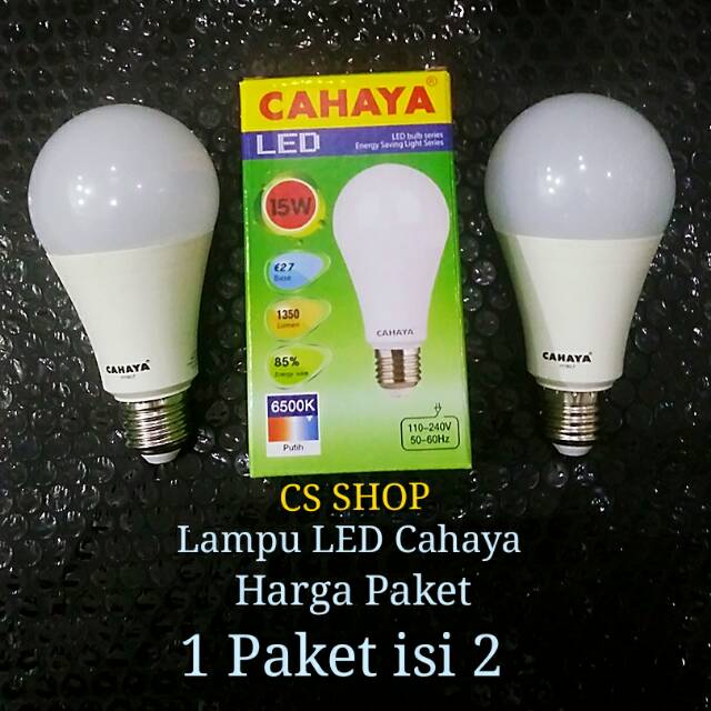 Lampu LED 15watt paketan 2pcs