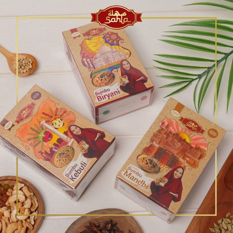 

Bumbu Nasi Mandhi Sahla 500gr