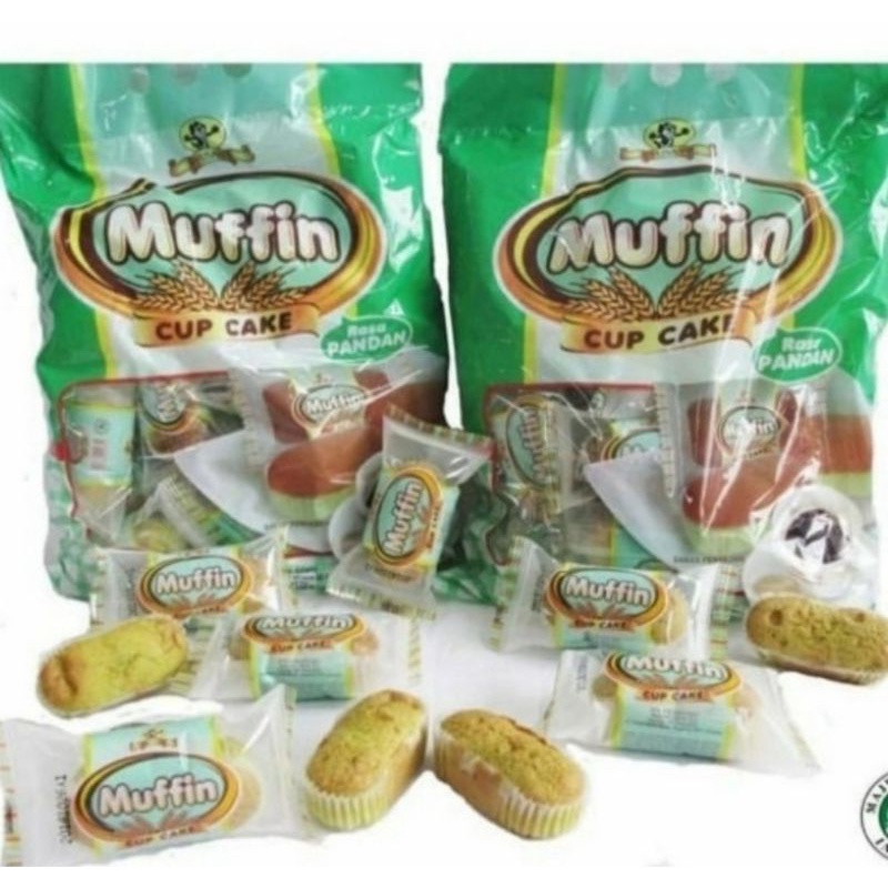 Muffin Cup cake Pusan Muffin Bolu isi 20 pcs Cemilan Snack Kering Praktis Muffin