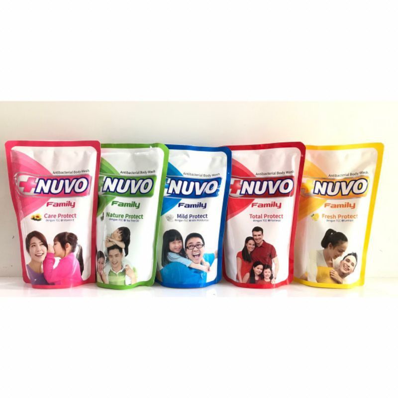 Nuvo bodywash pouch refill 450ml