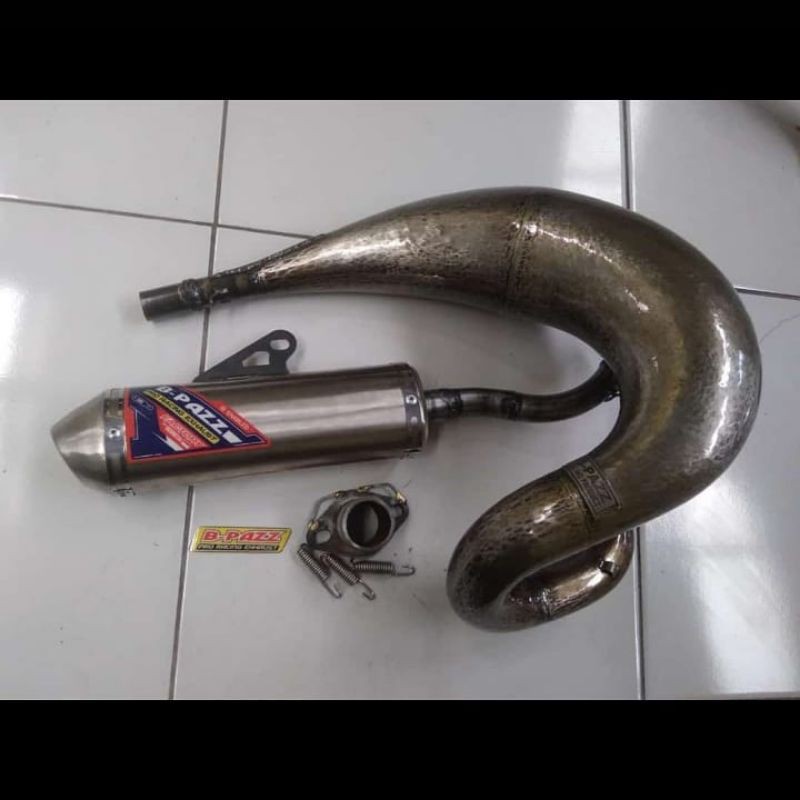 Knalpot BPAZZ Grasstrack Yamaha FIZR / FIZ / Force 1 Bahal Galvanis Original B-PAZZ