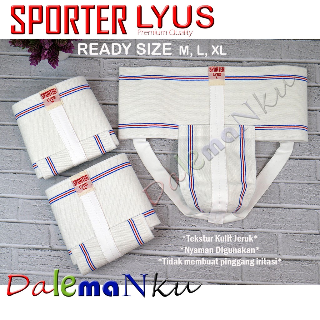 Celana Supporter Lyus Premium Tekstur Kulit Jeruk