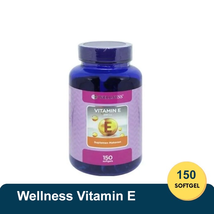 Wellness [NON BANDED] Natural Vitamin-E 400IU Water Soluble - 150 Softgel