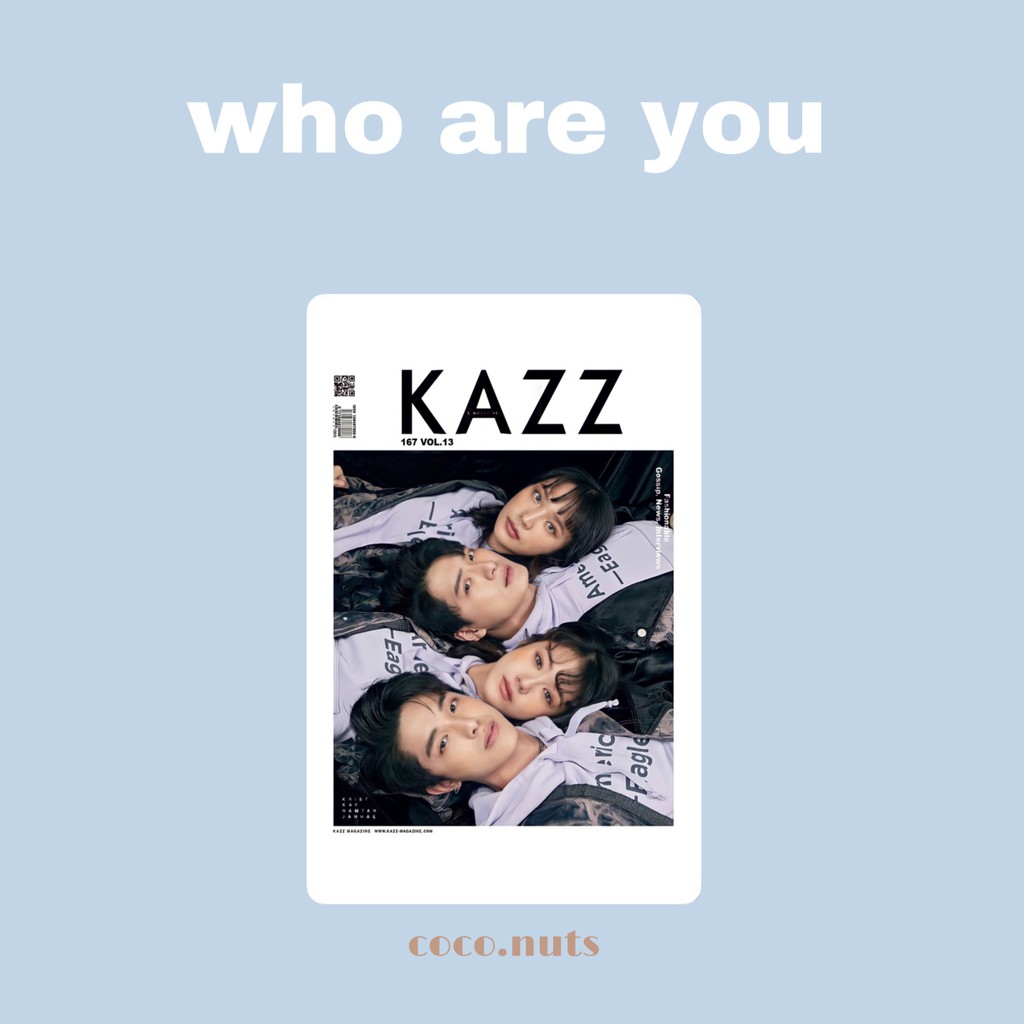 THAI PHOTOCARD KAZZ WHO ARE YOU