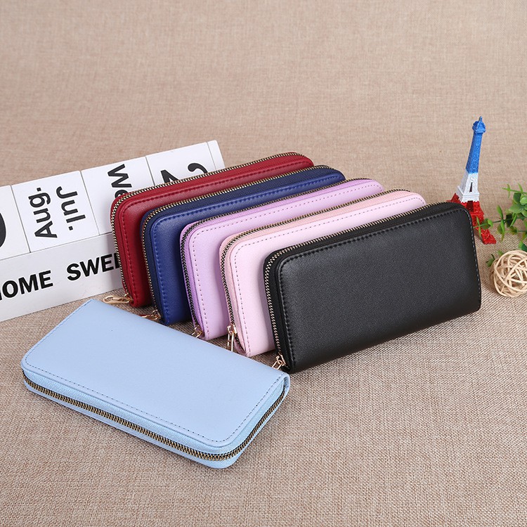 Dompet Panjang Polos Premium JX 603 - Dompet Lipat Wanita Import - Dompet Import - Dompet Cewe - Dompet Panjang Wanita