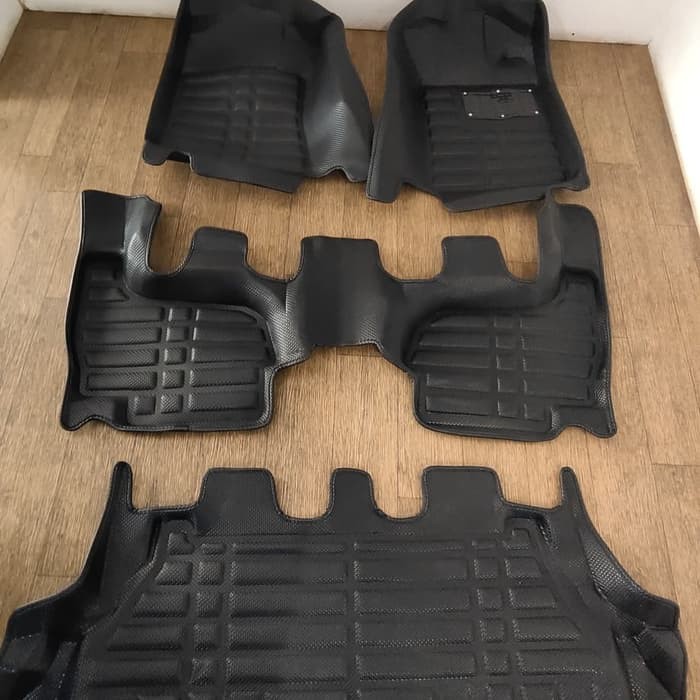 Ready 5D Toyota RUSH Daihatsu Terios 5D Diamond Black Car Mat Karpet