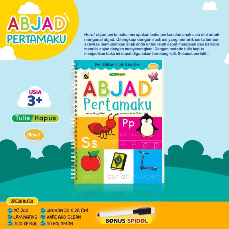 TULIS-HAPUS ABJAD PERTAMAKU