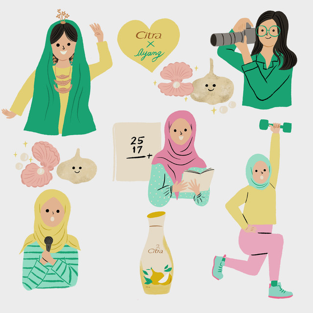 [GIFT] AYANG CEMPAKA STICKERS