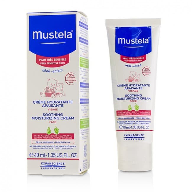 Mustela Moisturizing Cream 40ml Cream Muka Bayi