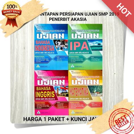 Special Buku Pemantapan Persiapan Ujian Un Smp Mts Penerbit Akasia 2019 Shopee Indonesia