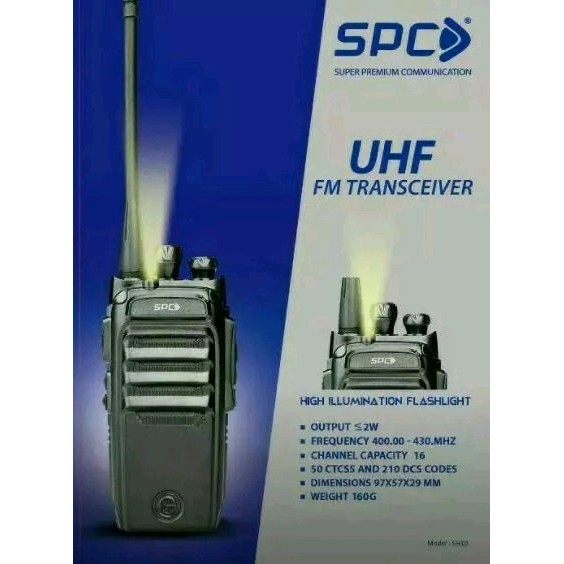 HT SPC SH 10 UHF SINGLE BAND