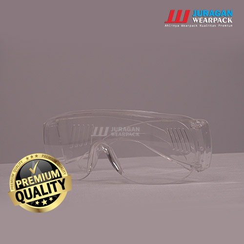 Kacamata Safety Protective Glasses Warna Putih