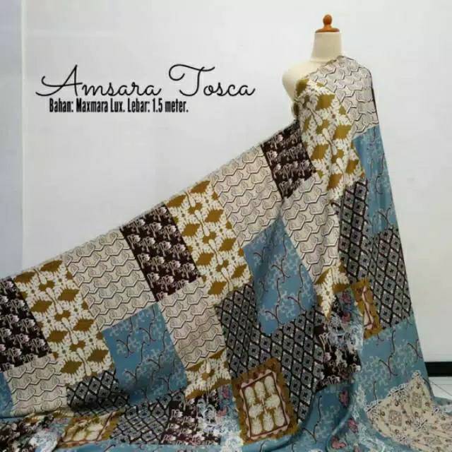 (TERLARIS & TERMURAH) kain meteran merk Ria miranda