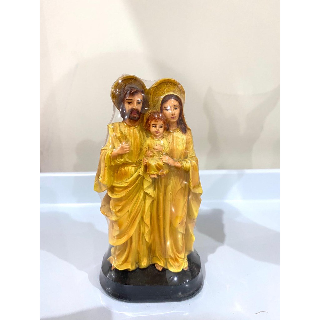 Patung Keluarga Kudus Aura Ivory 15cm / Patung Pernikahan Katolik