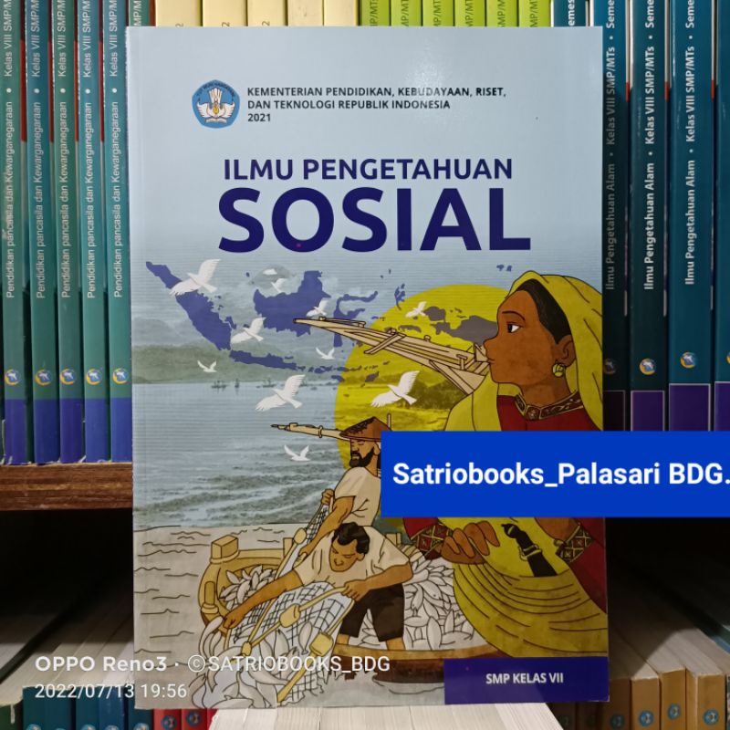 Jual BUKU ILMU PENGETAHUAN SOSIAL SMP KELAS 7. KURIKULUM MERDEKA ...