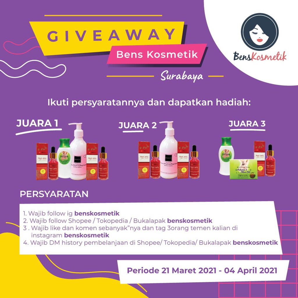 GIVE AWAY BENSKOSMETIK