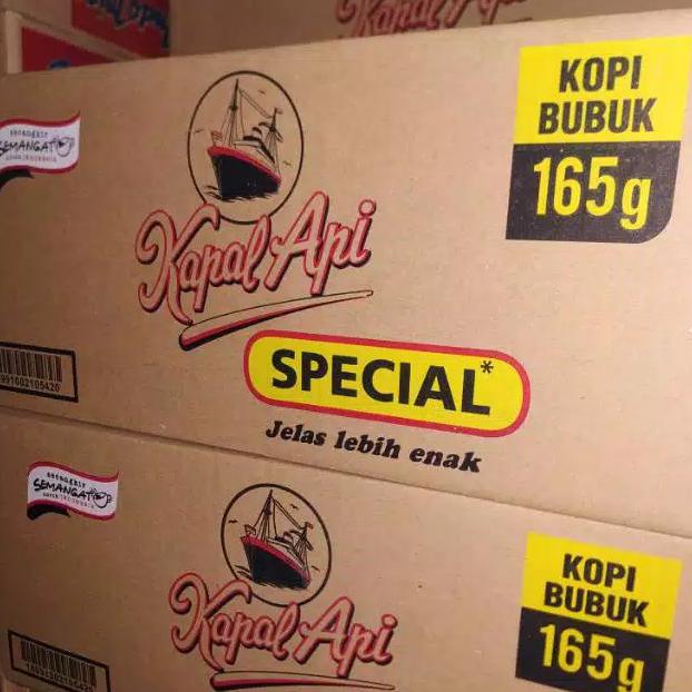 

Spesial Kopi Kapal Api Special 165Gr 165 Gram Tanpa Gula - Termurah Hemat