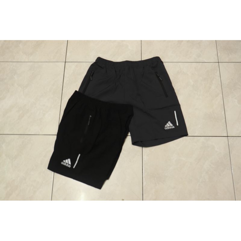 Celana Training pendek parasut micro casual olahraga CPA1