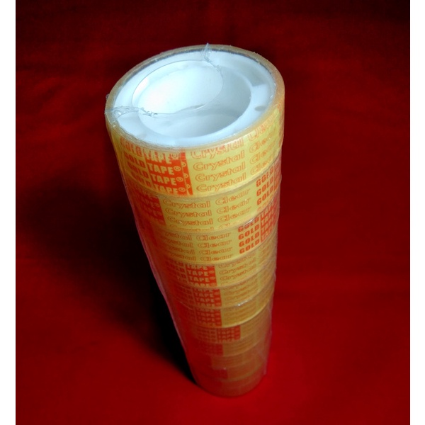

Goldpack Cellotape 1/2" x 10 Y ( 1 Slop - 12 Roll )
