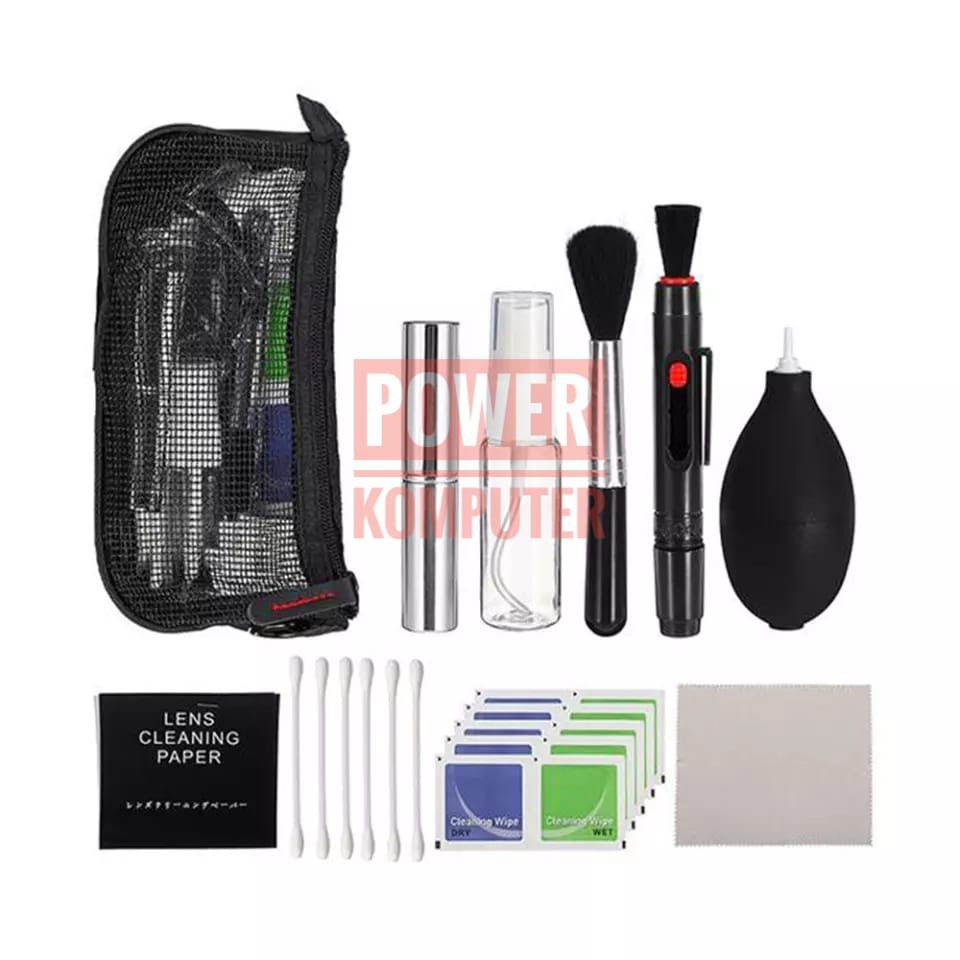 19Pcs Camera Cleaner Kit DSLR Lens Digital Camera Sensor Cleaning Kit for Sony Fujifilm Nikon Canon DV Cameras Clean Set 19 in 1